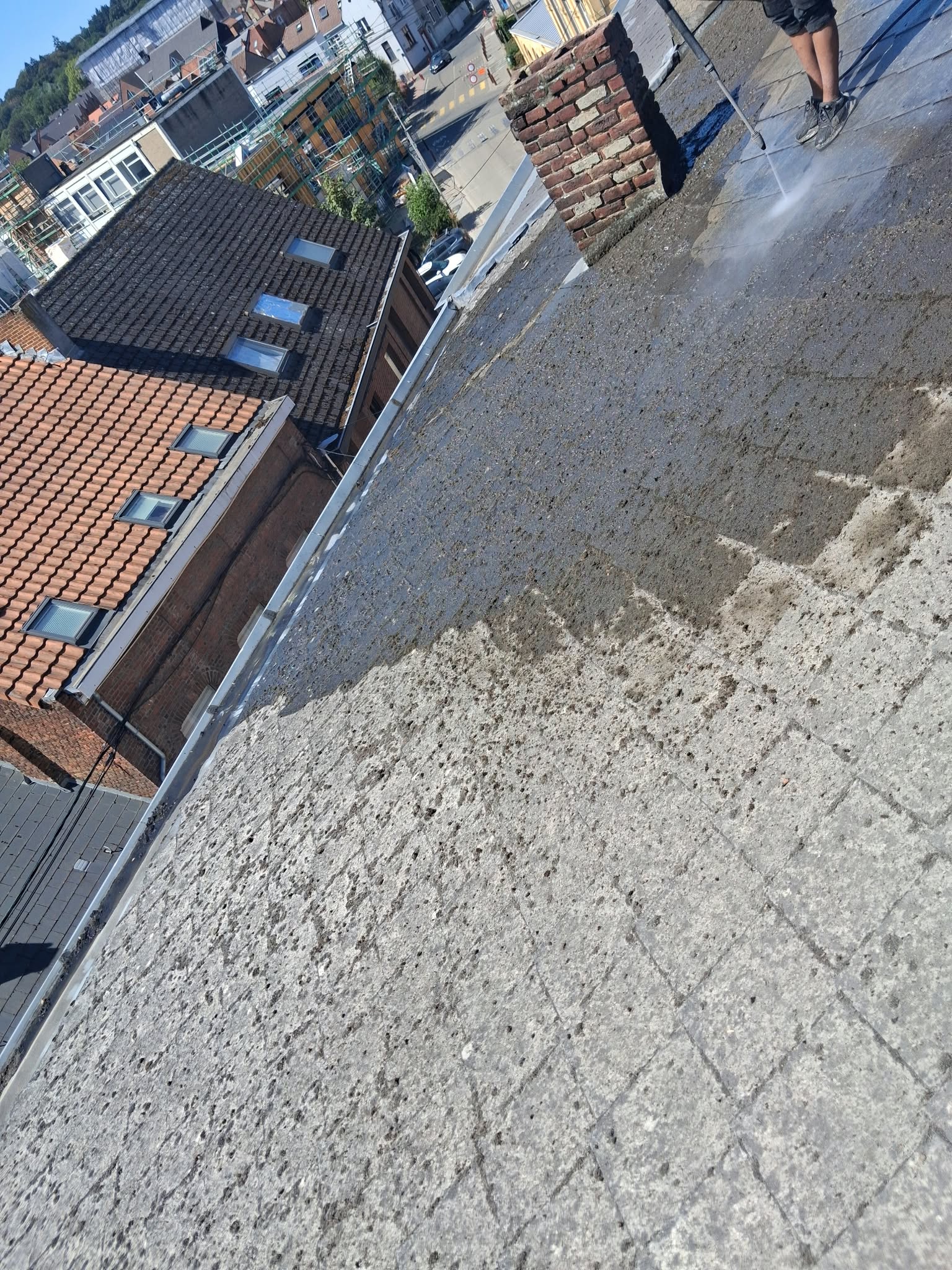 Nettoyage de toiture a Wavre